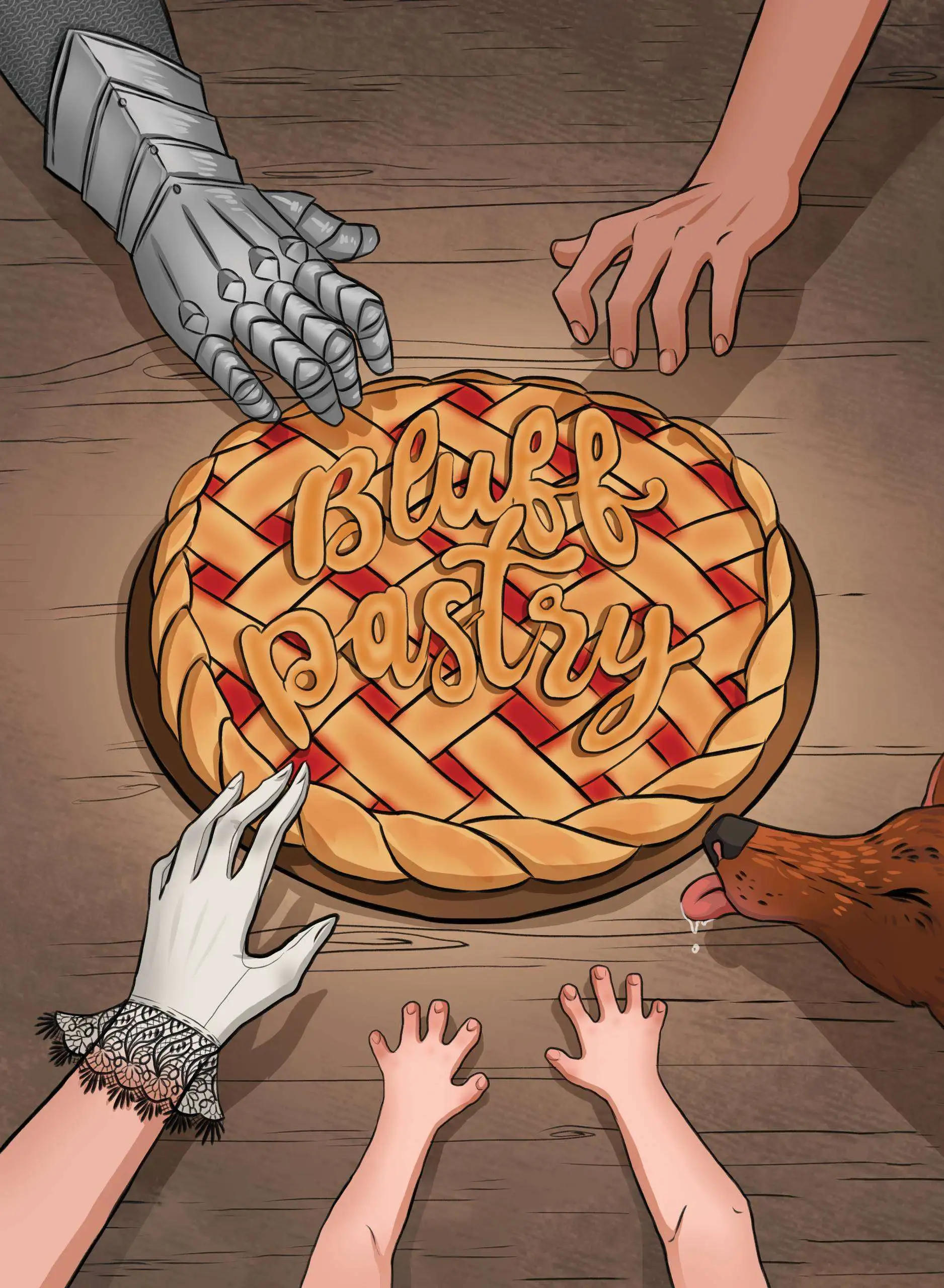 Bluff Pastry Bluffing Game